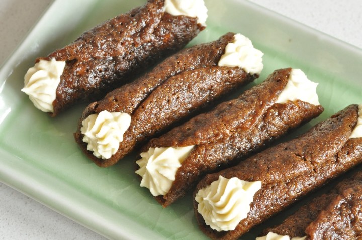 Cream-Filled Brandy Snaps